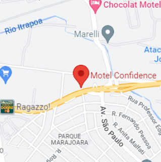 imagem do mapa de localizaçao do motel
